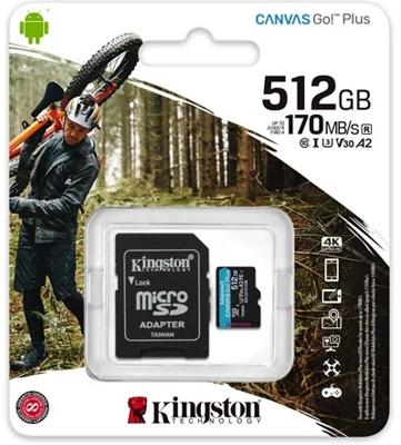 Kingston SDCG3/512GB nagyítás