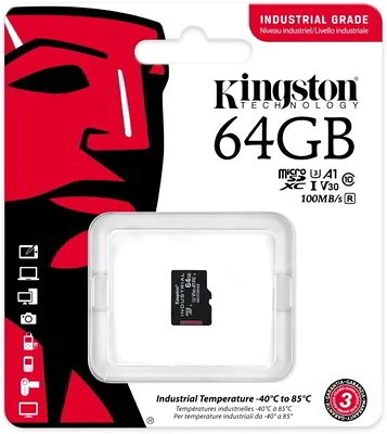 Kingston 10 CL10 U3 V30 A1 nagyítás