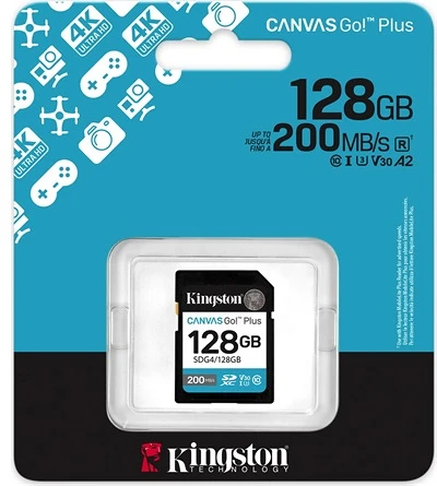 Kingston SDG4/128GB nagyítás