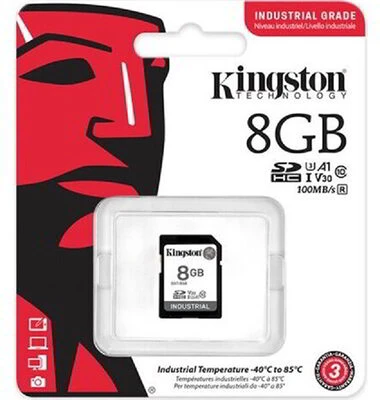 Kingston 40C TO 85C UHS-1 CLASS10 U3 V30 A1 SDHC nagyítás