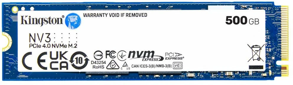 Kingston SNV3S/500G nagyítás