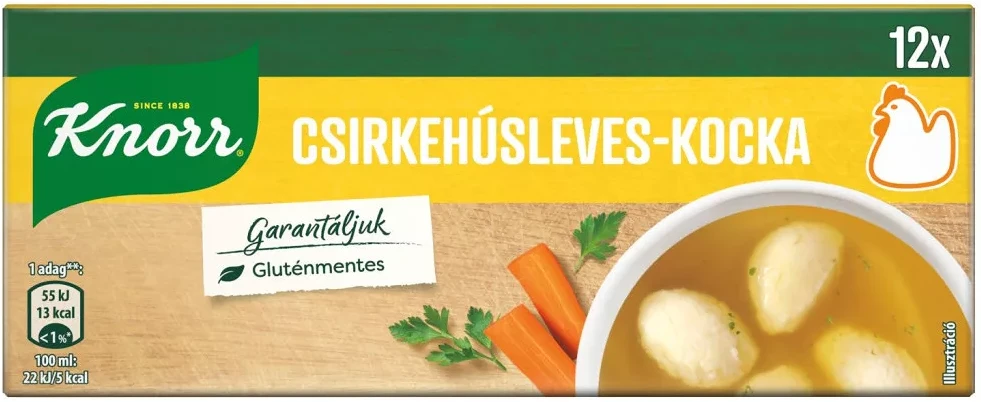 Knorr CSIRKEHÚSLEVES-KOCKA 120 G nagyítás