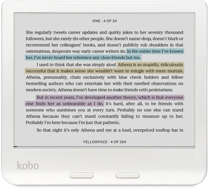 Kobo KO-N428-KU-WH-K-CK nagyítás