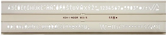 Koh-i-noor ISO 5 nagyítás