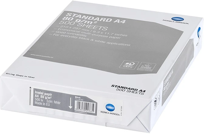 Konica minolta A4, 80G nagyítás