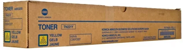 Konica minolta TN221Y nagyítás