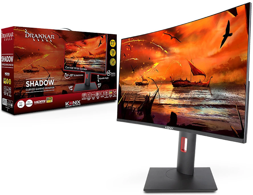 Könix D27VA180C nagyítás