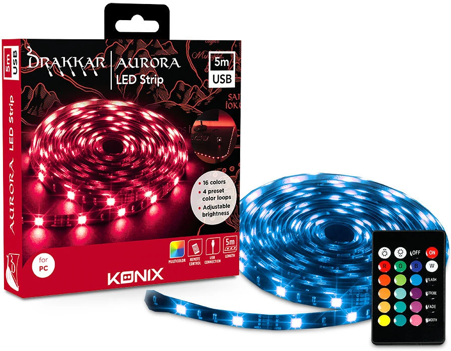 Könix KX-DK-LED-5MUSB nagyítás