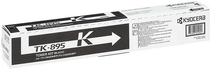 Kyocera TK-895 FEKETE nagyítás