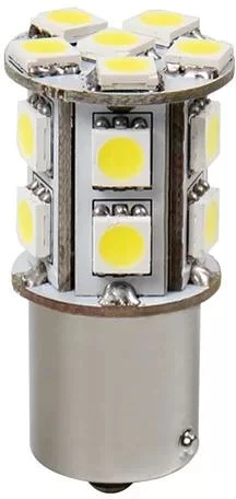 <span itemprop='brand'>Lampa</span> <span itemprop='sku'>SMD 18 LED, 12V BA15S, FEHÉR</span> nagyítás
