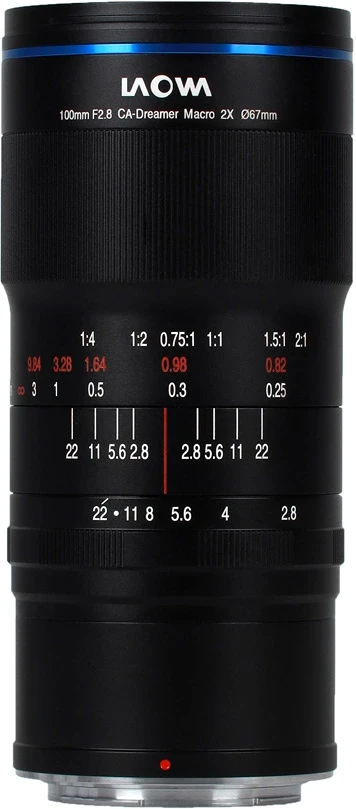 Laowa VE10028NZ nagyítás