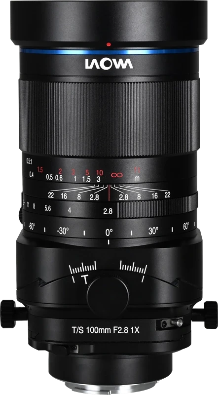 Laowa VE10028TS-FE nagyítás