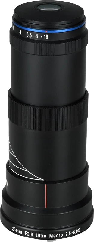 Laowa VE2528N nagyítás