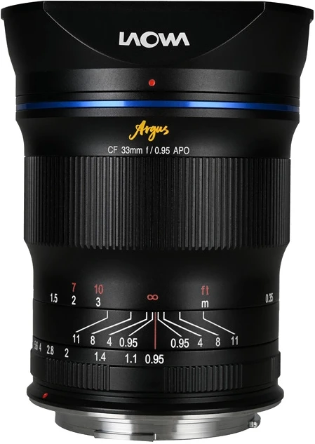 Laowa VE3395RF nagyítás