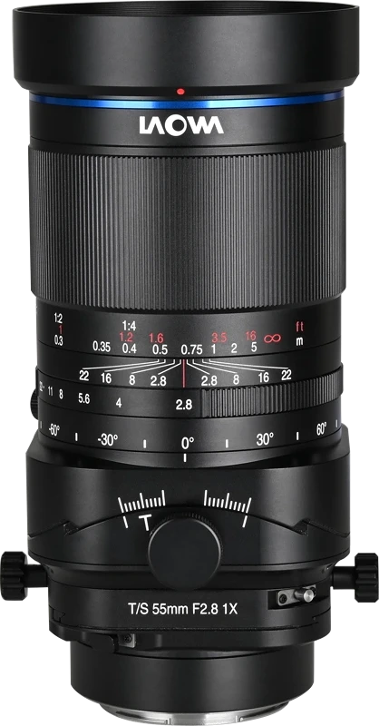 Laowa VE5528TS-NZ nagyítás