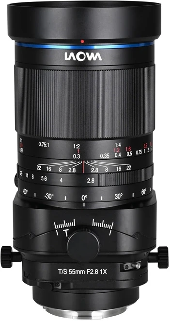 Laowa VE5528TS-RF nagyítás