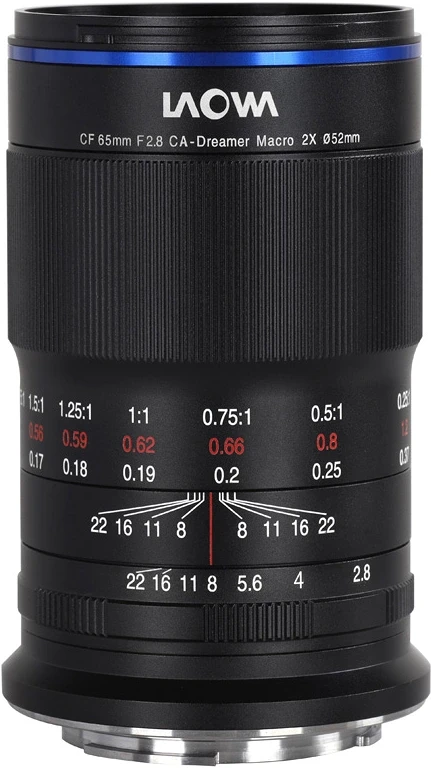 Laowa VE6528FX nagyítás