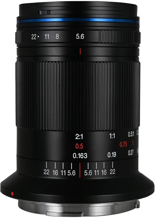 Laowa VE8556RF nagyítás