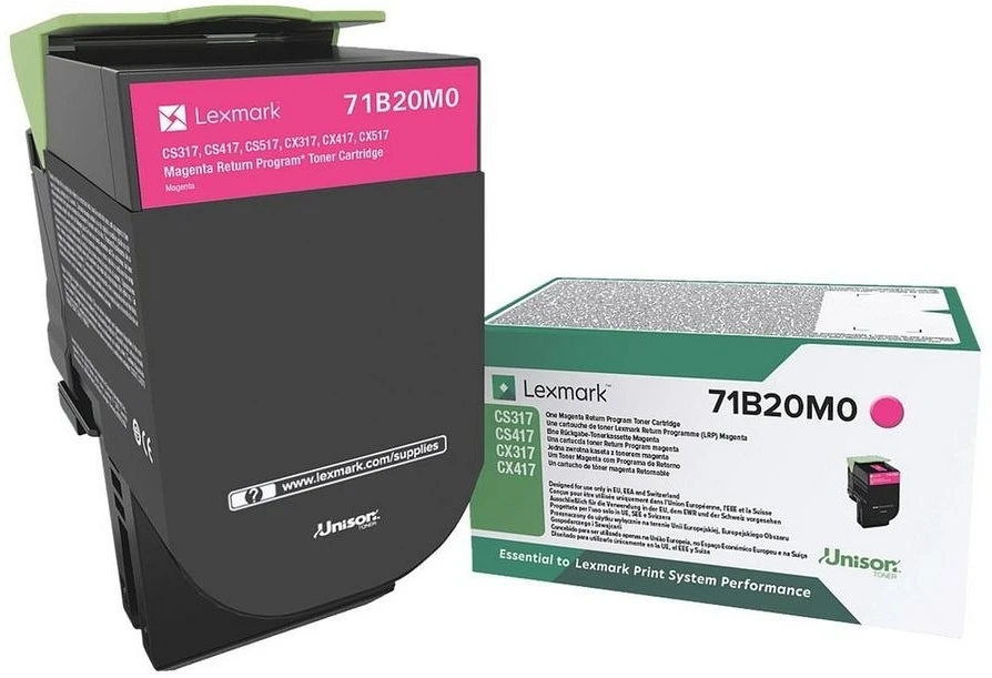 Lexmark 71B20M0 nagyítás