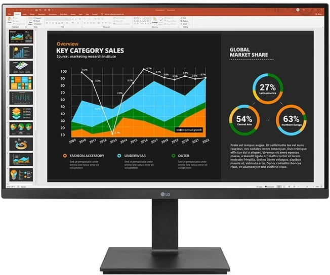 Lg 27BQ75QB-B nagyítás