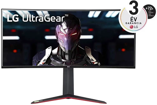Lg 34 34GN850P, 3440X1440, 21:9, 400CD/M2, 1MS nagyítás