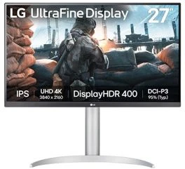 Lg IPS; 16:9; 4K 3840X2160; 5MS; 400CD; HDMIX2; DP; HDR; nagyítás