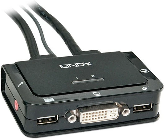 Lindy DVI-D, USB 2.0 ÉS nagyítás