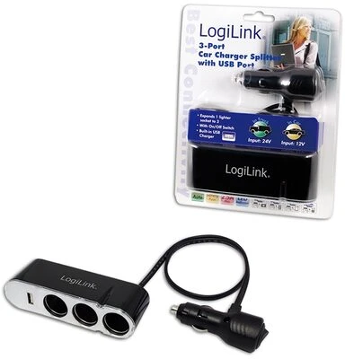 Logilink 3-PORTOS nagyítás