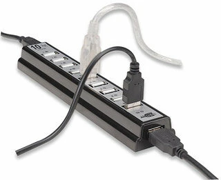 Manhattan USB 2.0 HUB 10 nagyítás