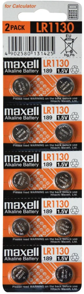 <span itemprop='brand'>Maxell</span> <span itemprop='sku'>LR1130</span> nagyítás