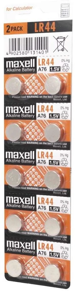 Maxell LR44L-10BP-MAX nagyítás