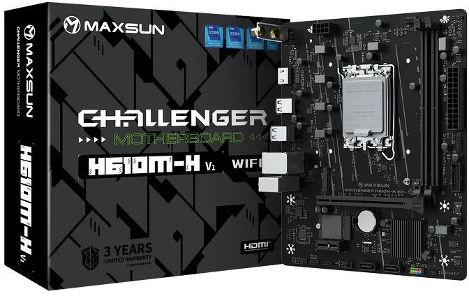 Maxsun MS-CHALLENGERH610M-HV1WIFI nagyítás
