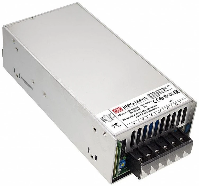 Mean well HRPG-1000-12 nagyítás