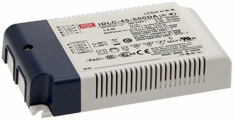 Mean well IDLC-45-500DA nagyítás