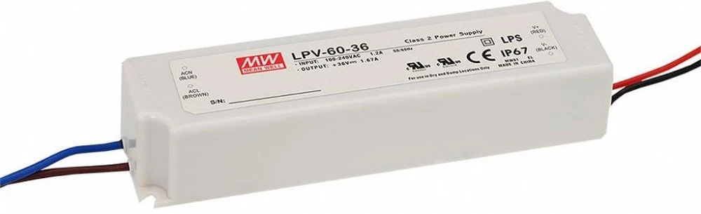 Mean well LPV-60-24 nagyítás
