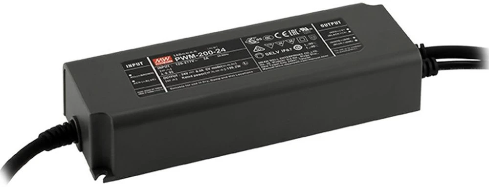 Mean well PWM-200-24 nagyítás