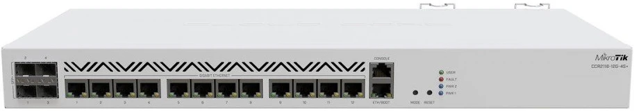 Mikrotik CCR2116-12G-4S nagyítás