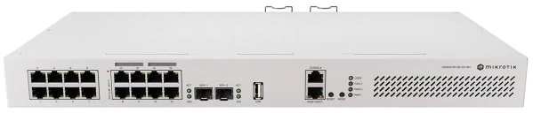 Mikrotik CRS418-8P-8G-2S+RM 19 1U 8XGBE LAN 8XGBE POE LAN 2XSFP nagyítás