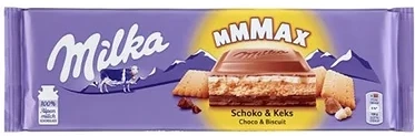Milka TEJCSOKOLÁDÉ-KEKSZES 300G nagyítás