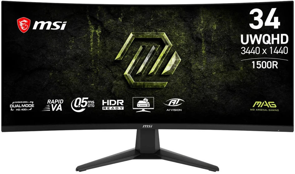 Msi 346CQDF E20 LED nagyítás