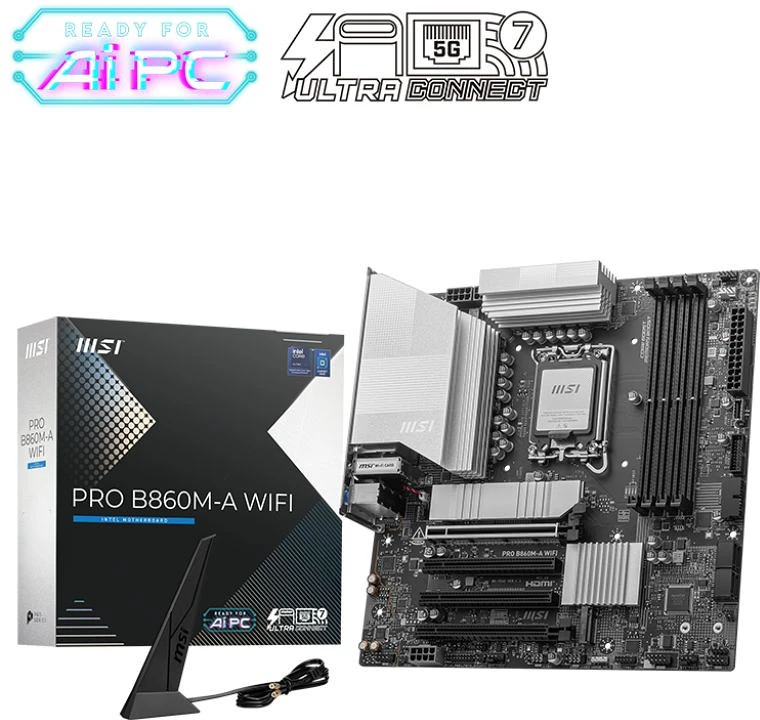 Msi B860M-A nagyítás