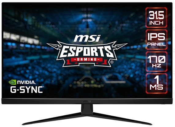 Msi 1200:1 CR, 300CD/M2, 1MS, 170HZ, DP nagyítás