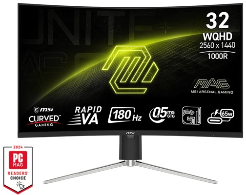 Msi 325CQRF QD E2 31,5"; nagyítás