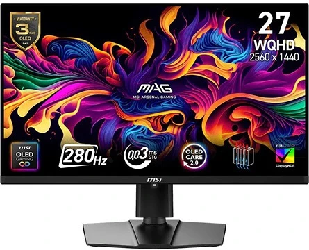Msi MAG 271QP QD-OLED X28 nagyítás