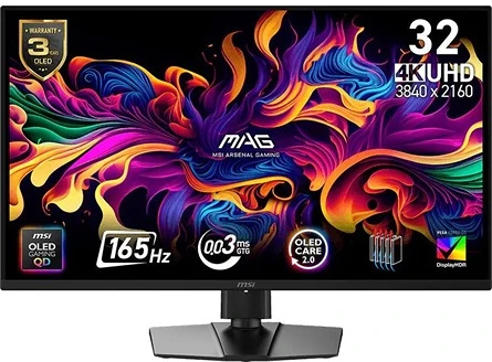 Msi MAG 322UP QD-OLED E16 nagyítás
