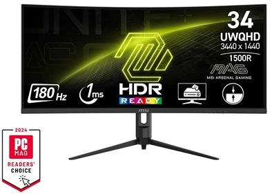 Msi MAG 342CQR E2 nagyítás