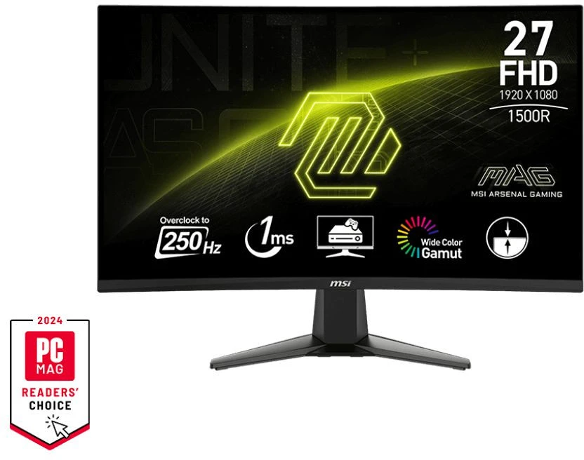 Msi MAG27C6X nagyítás