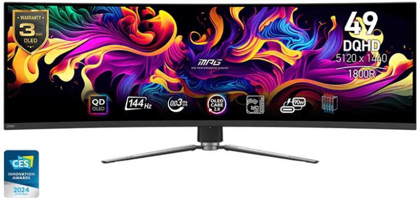 Msi MPG491CQPQDOLED nagyítás