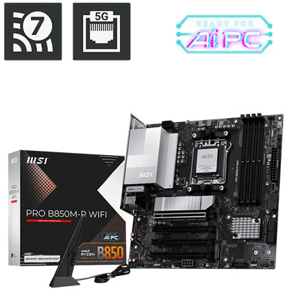 Msi PRO B850M-P WIFI nagyítás
