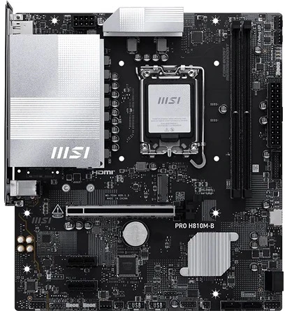 Msi PRO H810M-B nagyítás